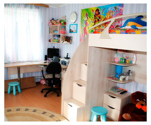 Мебель для детской комнаты по индивидуальным проектам в Нижнем Новгороде